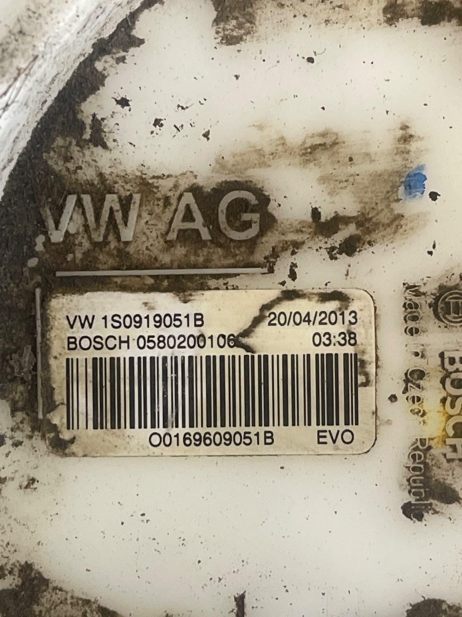 Pompa combustibil VOLKSWAGEN UP 121, 122, BL1, BL2 2011 - > 1.0 CHYA, DAFA 0580200106 – foto 3