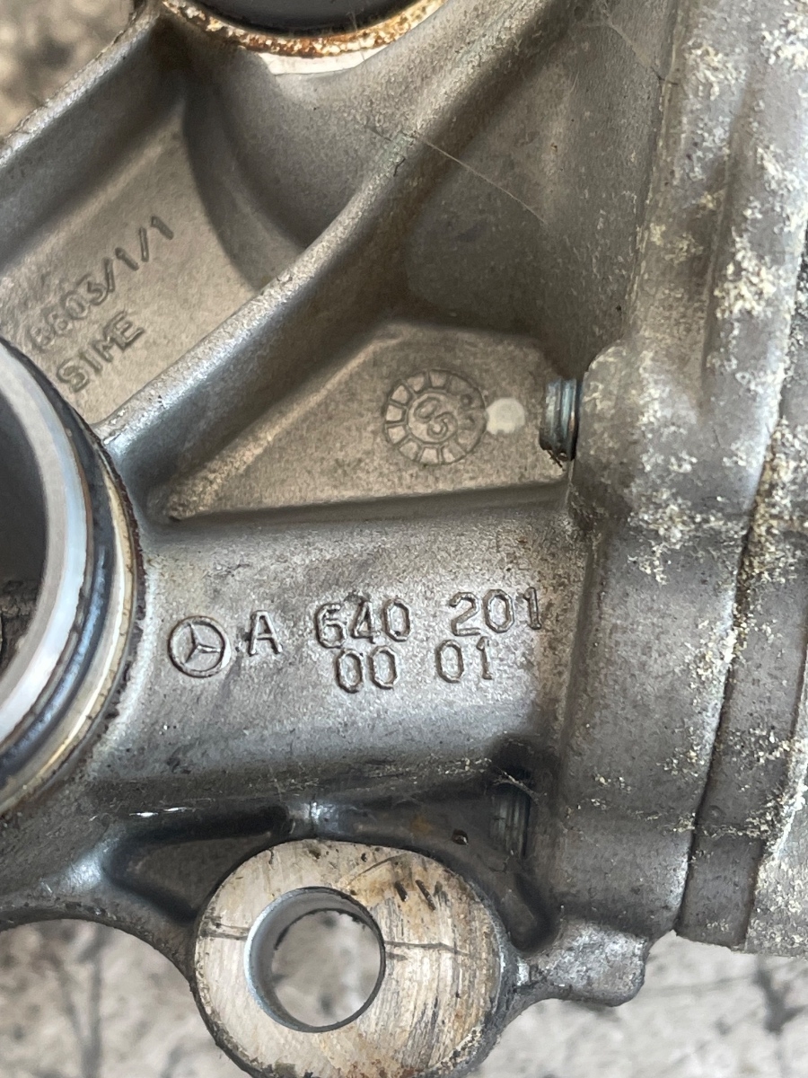 Pompa de apa MERCEDES-BENZ A-CLASS II W169 2004 - 2012 2.0 A 180 CDI OM 640.940 A6402010001 – foto 2