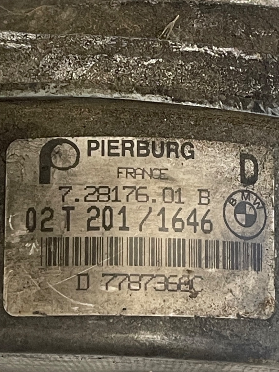 Pompa de vacuum BMW 3 IV E46 1998 - 2005 2.0D  7787366C / 72817601B – foto 2