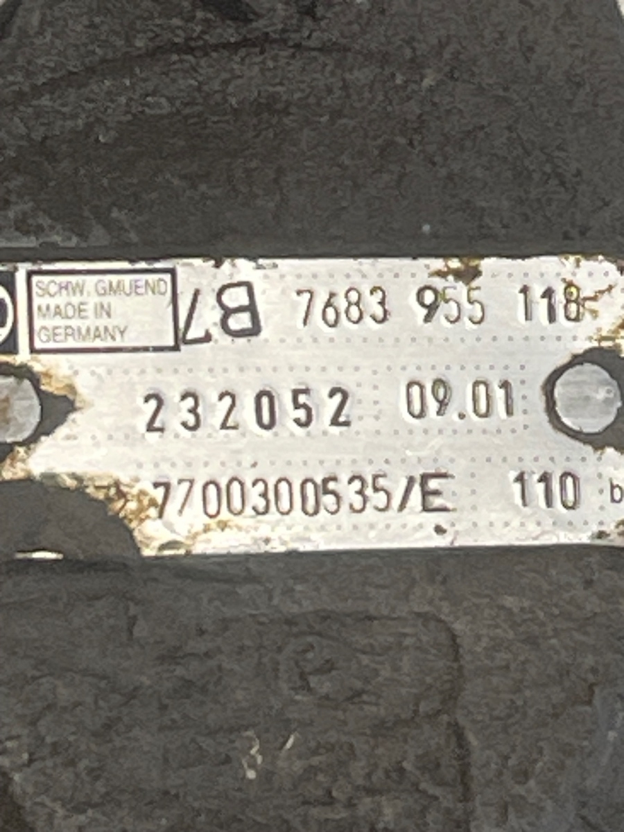 Pompa de vacuum RENAULT MASTER II 2,5D  7683955118 / 232052 – foto 2