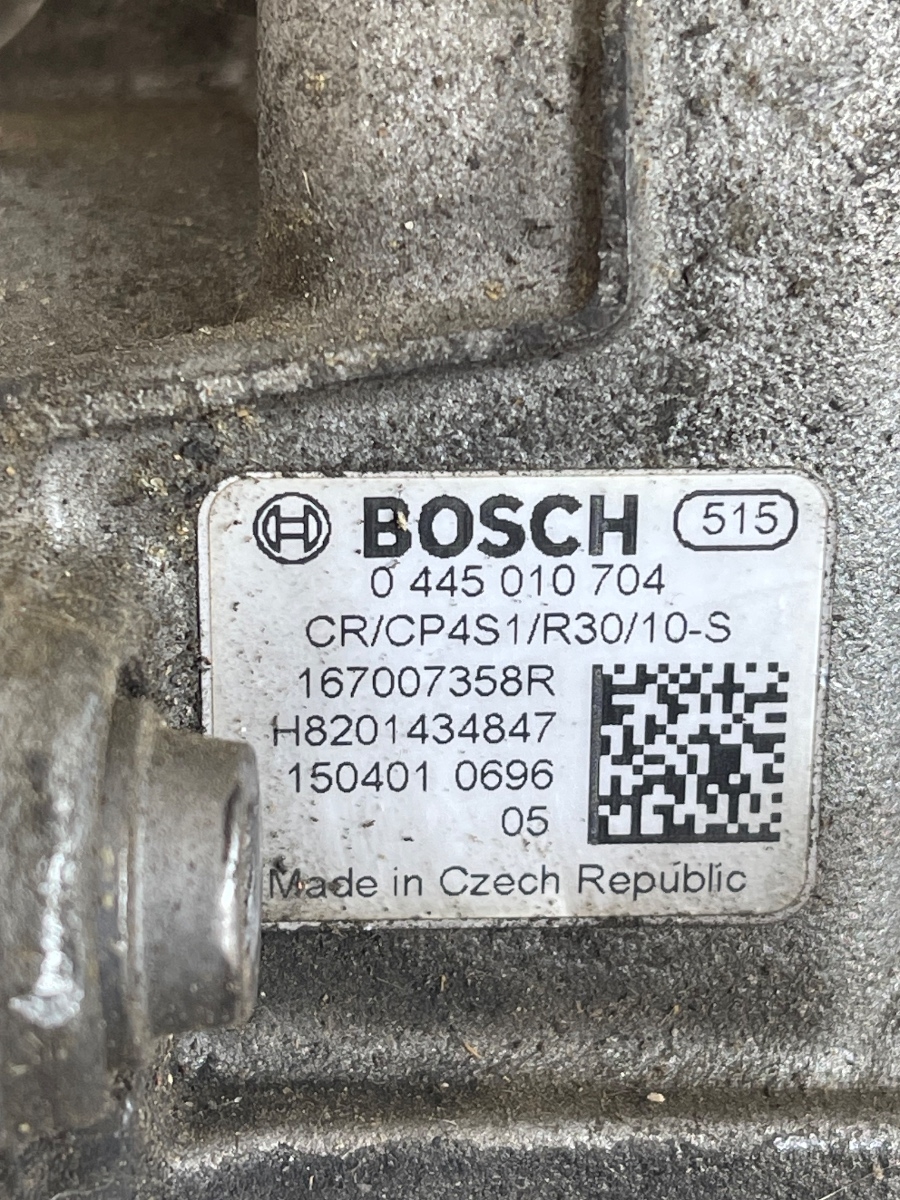 Pompa inalta presiune  DACIA LOGAN II 2012 - > 1.5DCI  H8201434847 / 0445010704 – foto 2