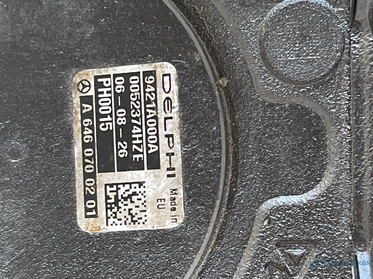 Pompa inalta presiune MERCEDES-BENZ E-CLASS W211 2002 - 2009 2.1 E 220 CDI OM 646.821 9421A000A – foto 3