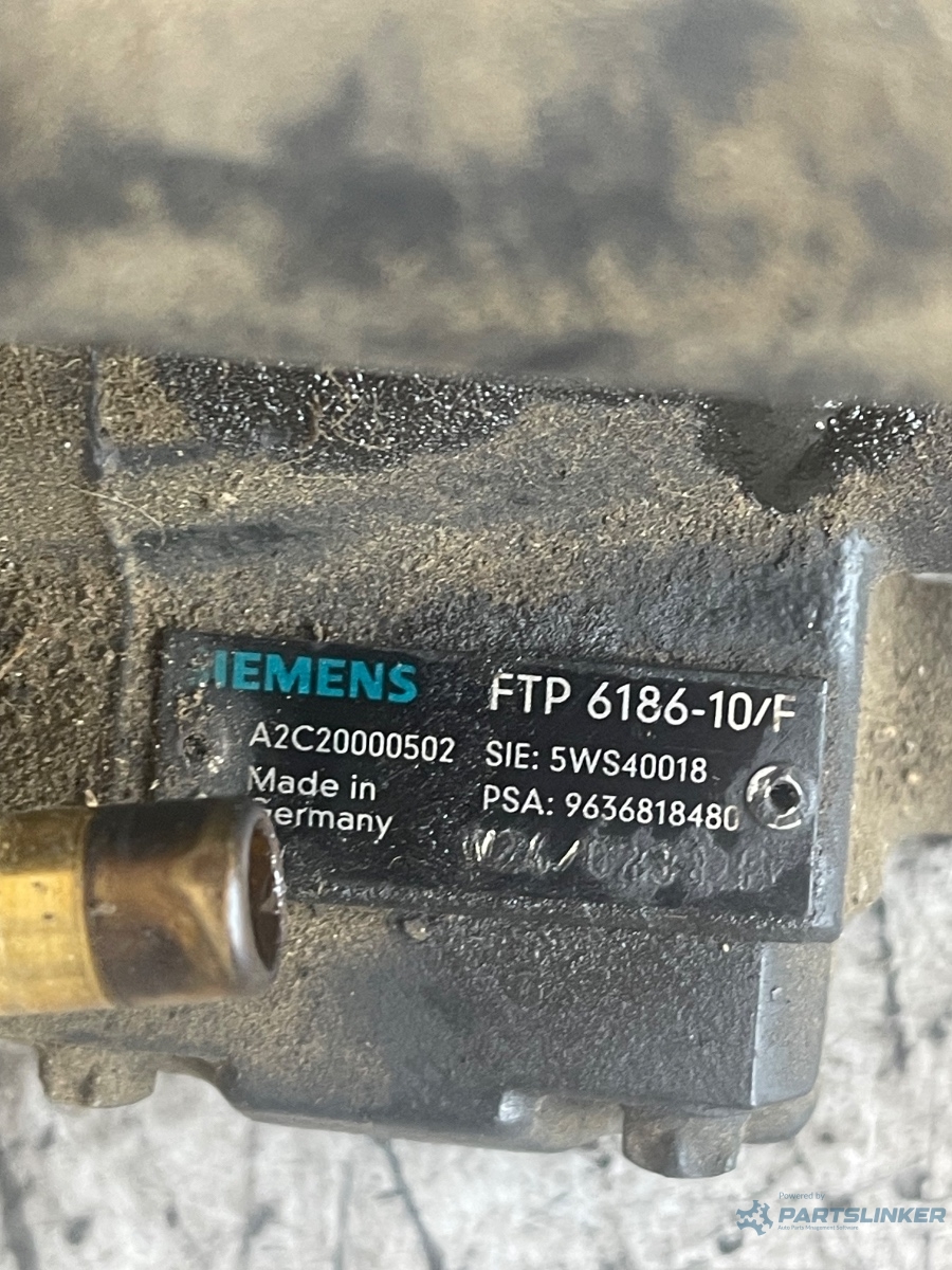 Pompa inalta presiune PEUGEOT 206 Hatchback 2A/C 1998 - > 2.0 HDI 90 RHY (DW10TD) 9636818480 – foto 3
