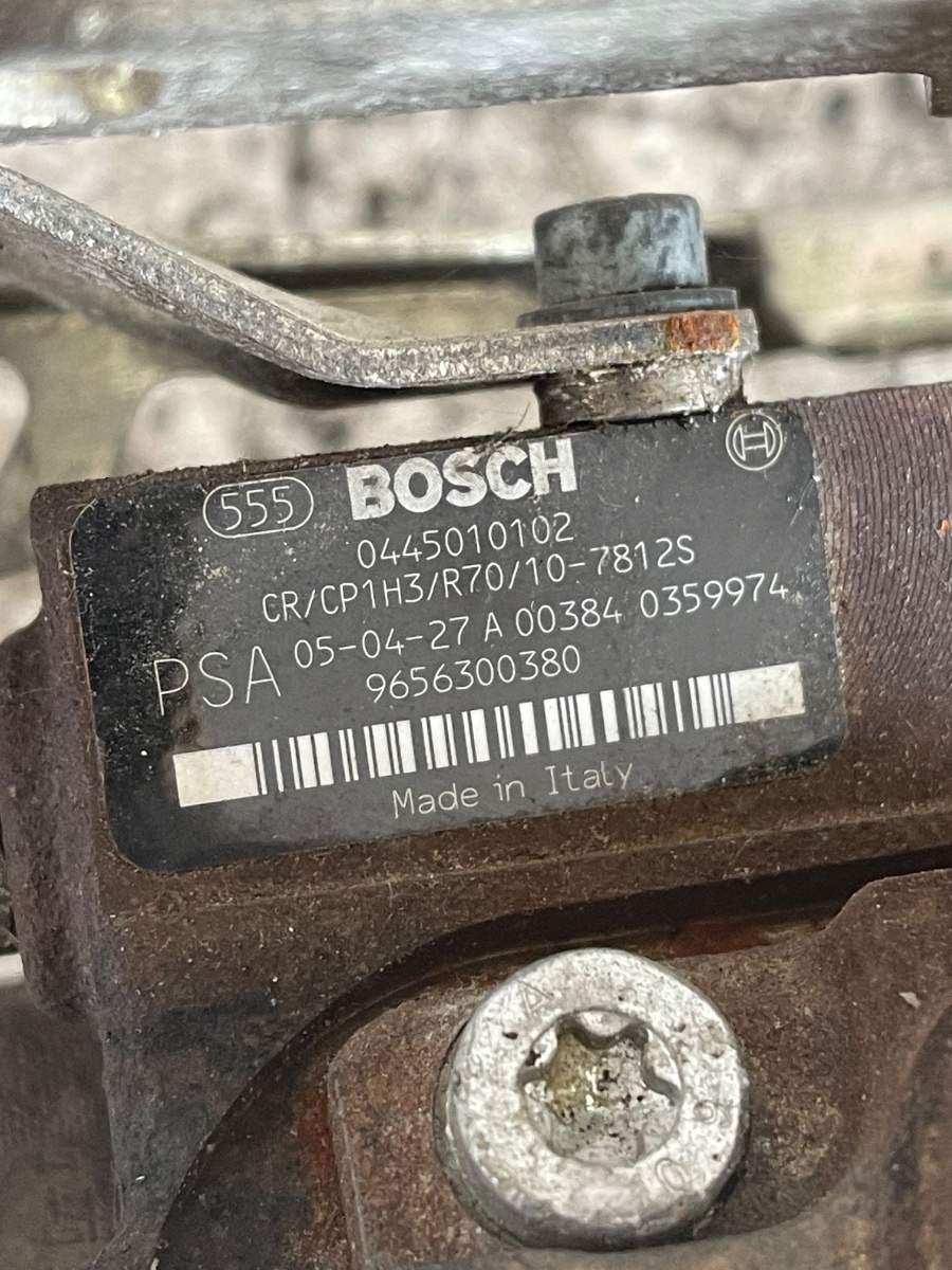 Pompa inalta presiune PEUGEOT 307 3A/C 2000 - > 1.6HDI 9656300380 / 0445010102 – foto 2