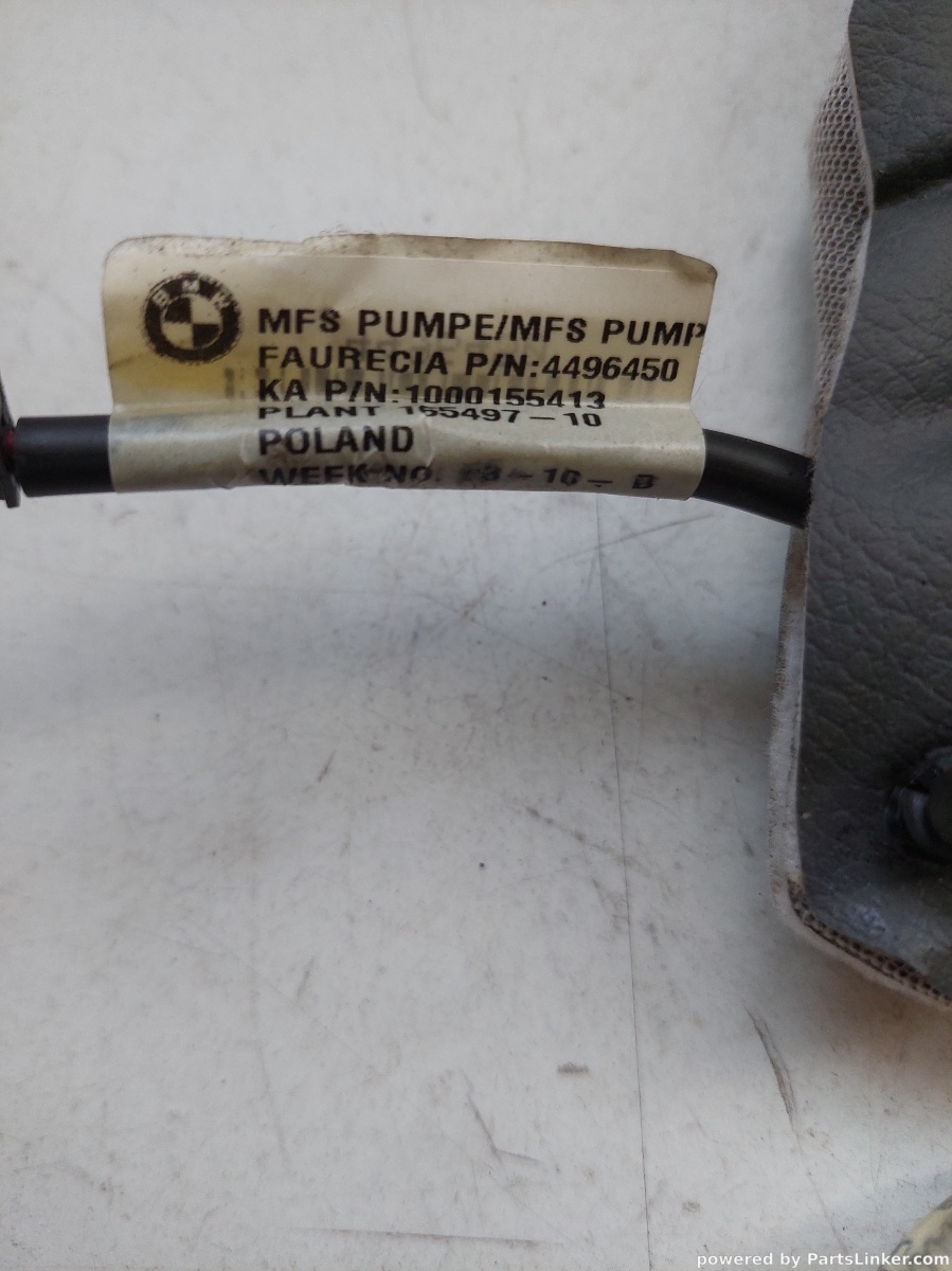 Pompa scaun dreapta fata BMW 7 V (F01, F02, F03, F04) [ 2008 - 2015 ] OEM 4496450 – foto 2
