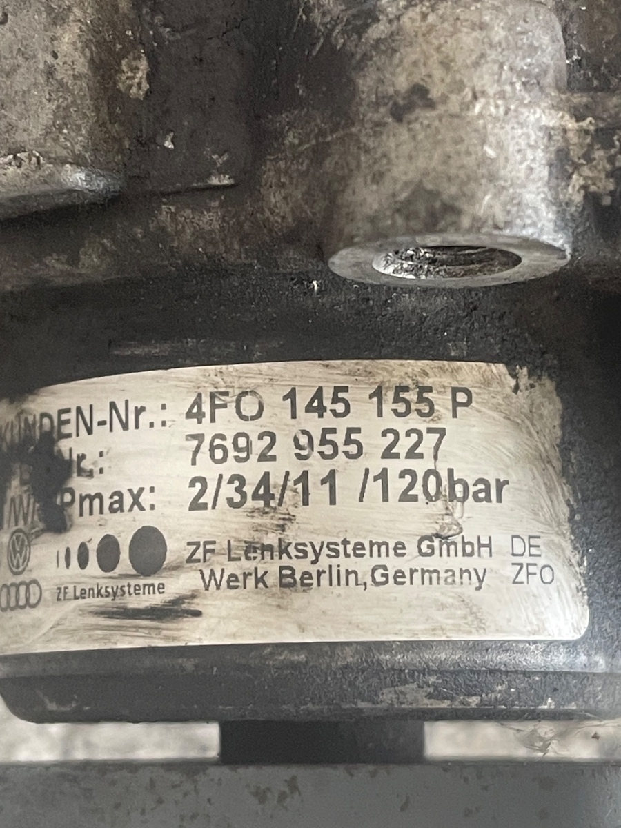 Pompa servodirectie AUDI A6/S6 III Saloon 4F2, C6 2004 - 2011 2.0 TDI BLB, BRE 4F0145155P – foto 3
