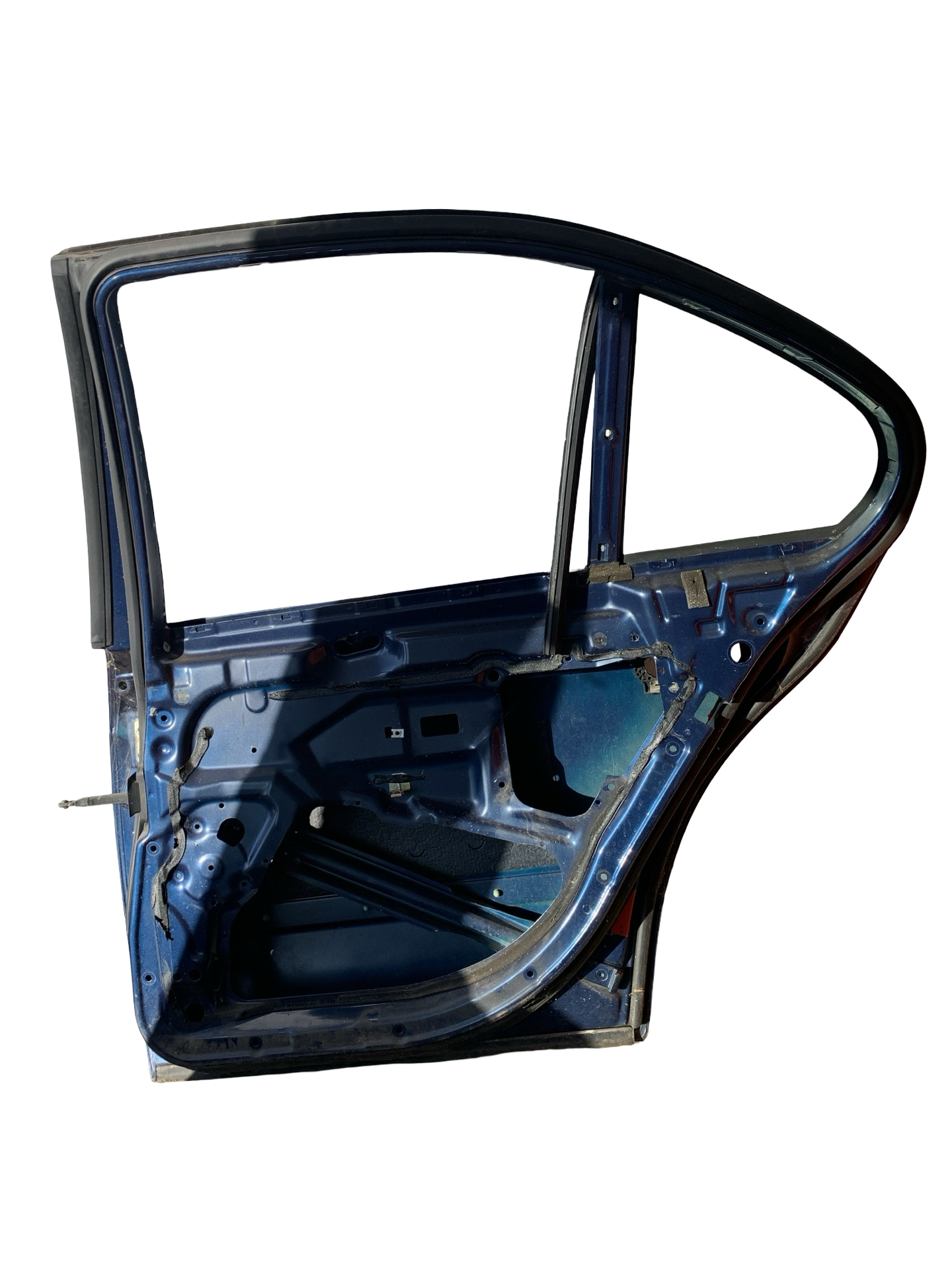 Portiera Spate dreapta BMW E39 1995–2004 - defectul este incercuit – foto 3