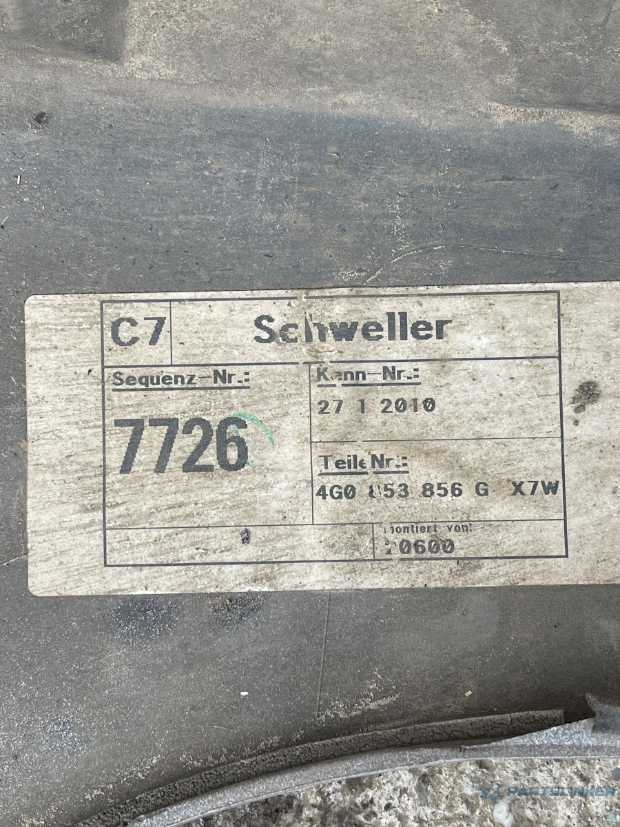 Prag fata (componenta caroserie) dreapta AUDI A6/S6 IV Saloon 4G2, C7, 4GC 2010 - 2018 – foto 4