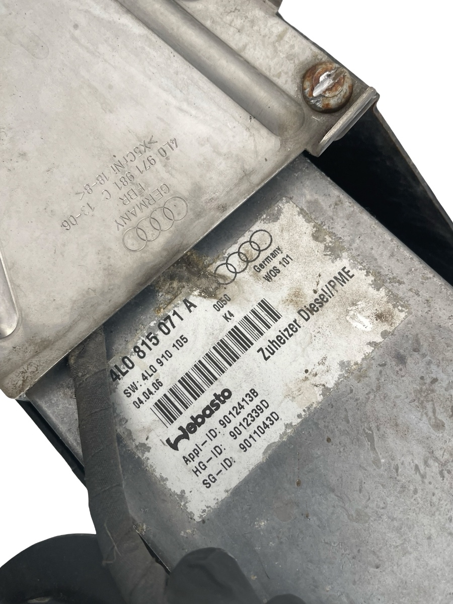 Preincalzitor auxiliar (Webasto) AUDI Q7 4LB 2006 - 2016 4L0815071A – foto 3