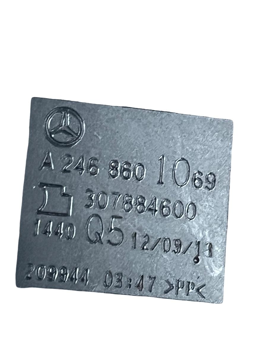 Pretensionare centura de siguranta mijloc MERCEDES-BENZ B-CLASS II W246, W242 2011 -> A2468601069 – foto 2