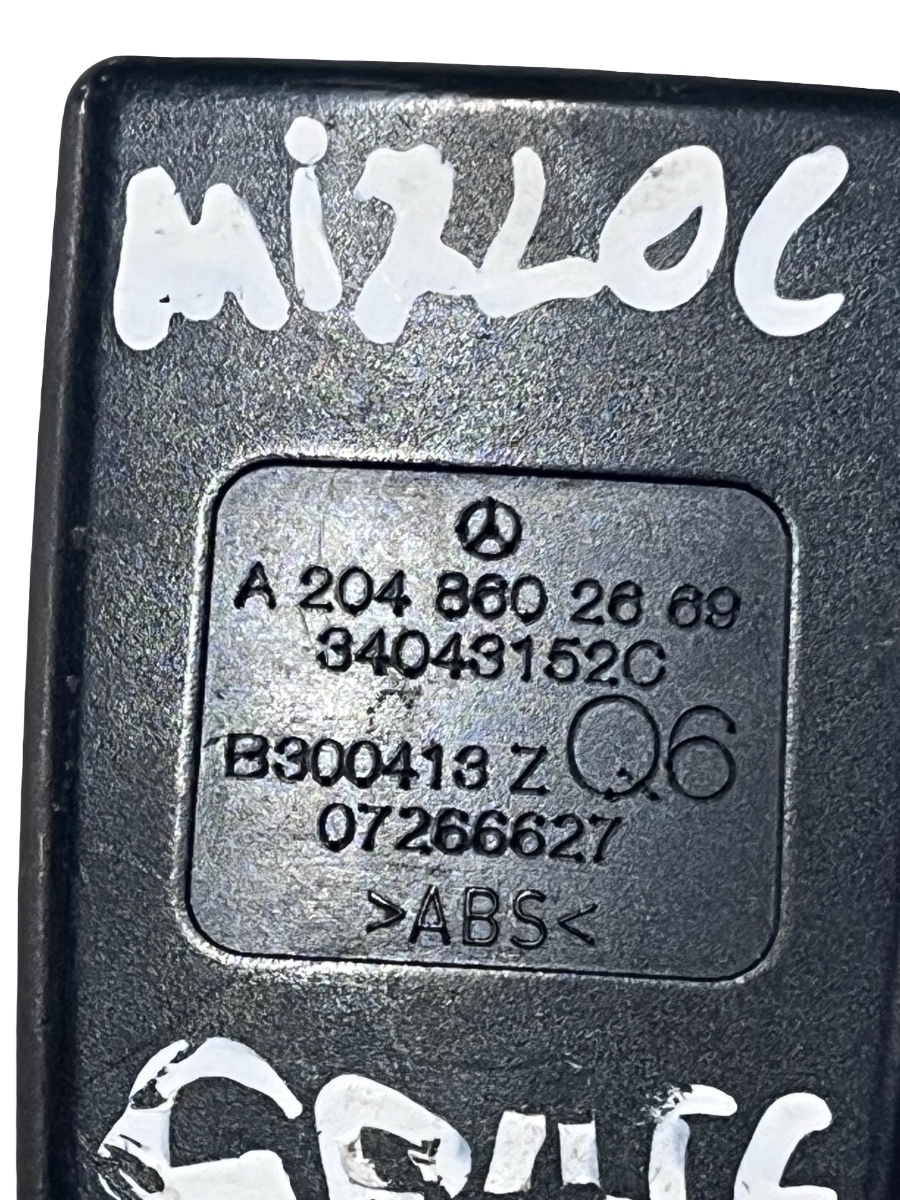 Pretensionare centura de siguranta mijloc (spate) MERCEDES-BENZ C-CLASS W204 2007 - 2014 A2048602669 – foto 3