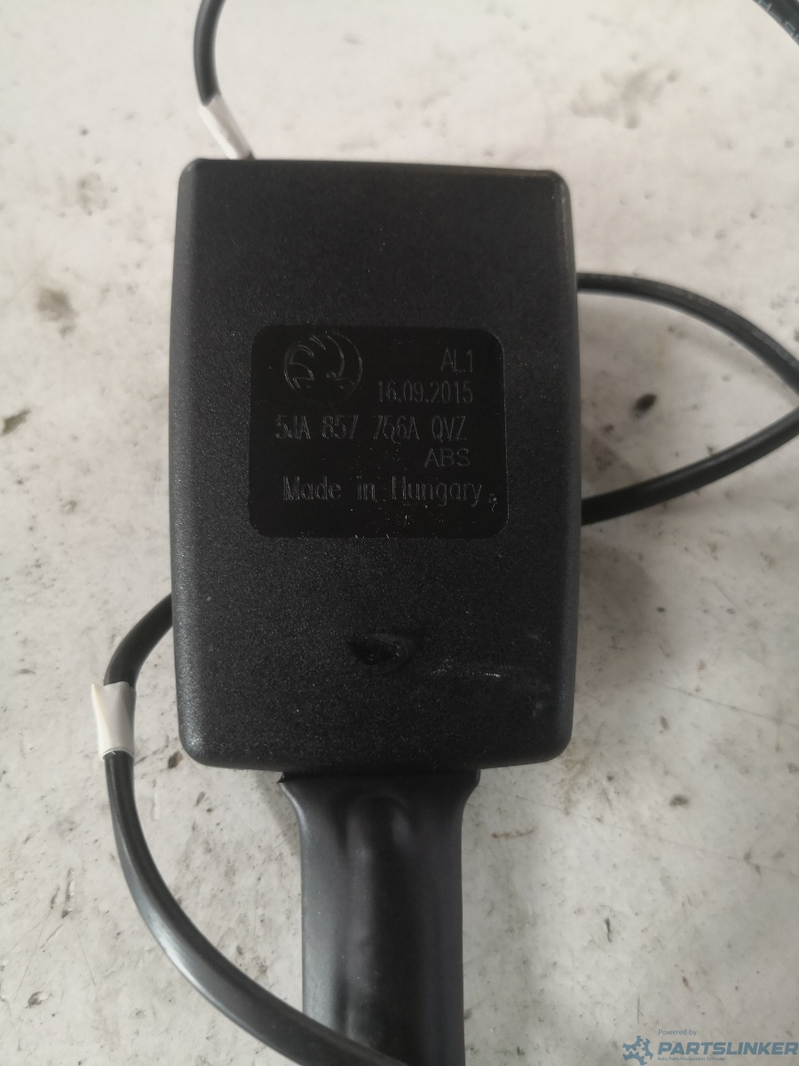 Pretensionare  dreapta fata SKODA RAPID II (NH3) [ 2012 - > ] OEM 5ja857756a – foto 2