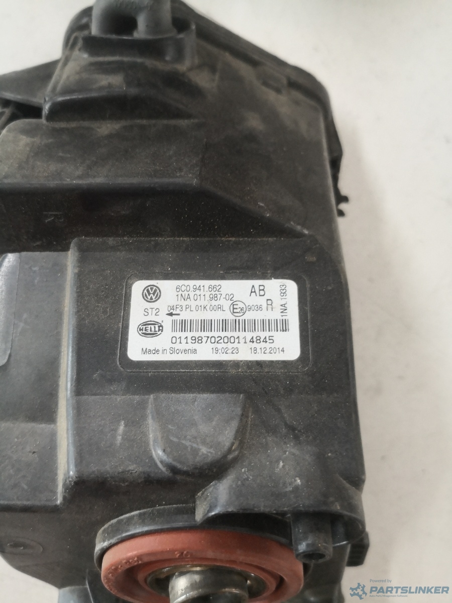 Proiector ceata dreapta fata VOLKSWAGEN POLO (6R, 6C) [ 2009 - > ] OEM 6c0941662 – foto 2