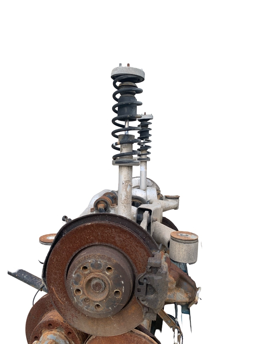 Punte spate completa cu fuzete + bara torsiune activa BMW 7 IV E65 2004 – foto 3