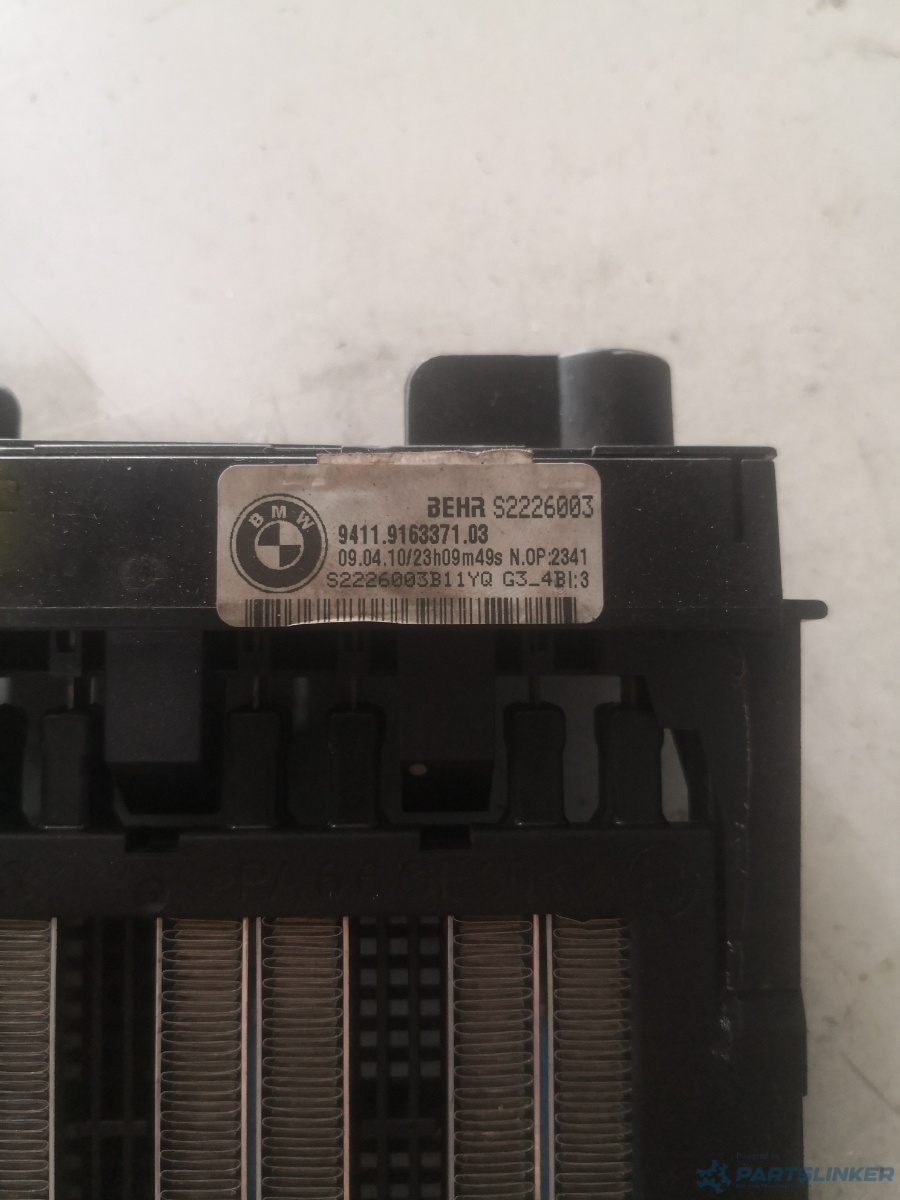 Radiator caldura habitaclu BMW 5 (F10) [ 2009 - 2016 ] OEM 916337103 – foto 2