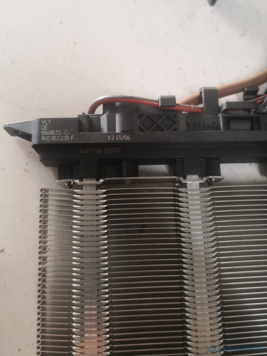 Radiator caldura habitaclu VOLKSWAGEN PASSAT (3C2) [ 2005 - 2010 ] OEM 1k0963235f – foto 2