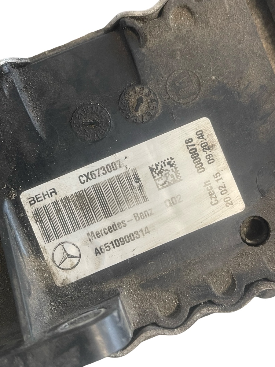 Radiator intercooler MERCEDES-BENZ C-CLASS W205 2013 - > 2.2CDI A6510900314 – foto 2
