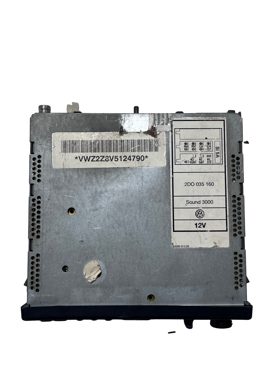 Radio auto vintage Volkswagen Sound 3000 VOLKSWAGEN GOLF II 19E, 1G1 1983 - 1992 2DO035160 – foto 4