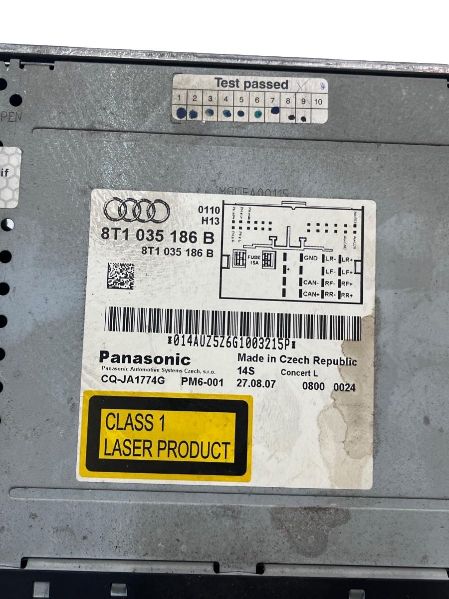 Radio CD AUDI A5/S5 8T3 2007 - 2017 8T1035186B – foto 2