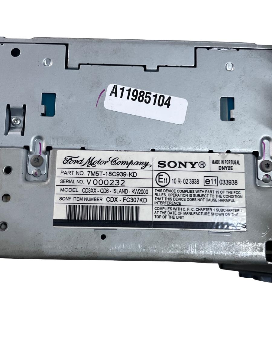 Radio CD FORD FOCUS II Break DA_, HCP, DP 2004 - 2013 7M5T-18C939-KD – foto 3