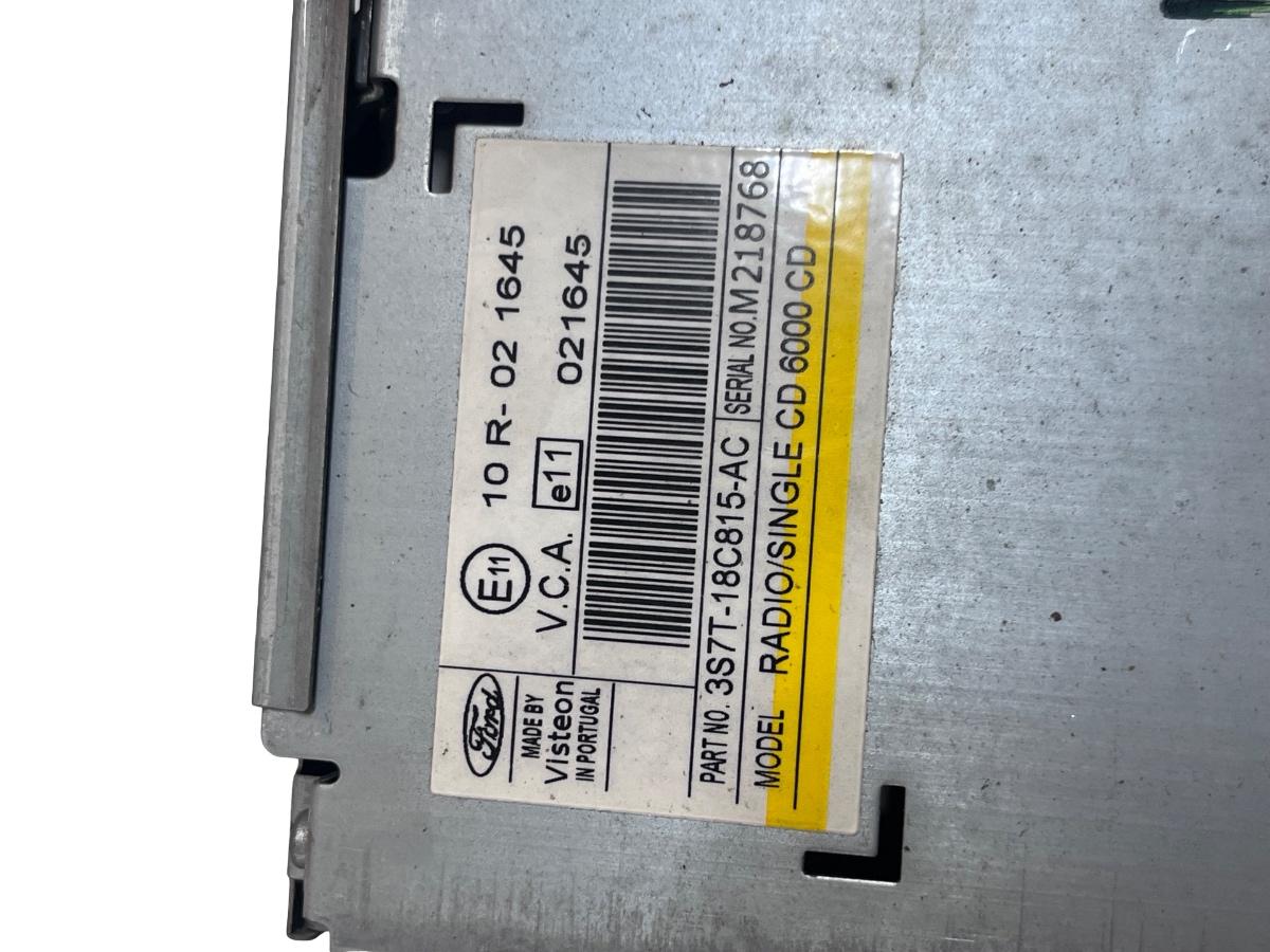 Radio cd FORD MONDEO III B5Y 2000 - 2007 3S7T-18C815-AC – foto 3
