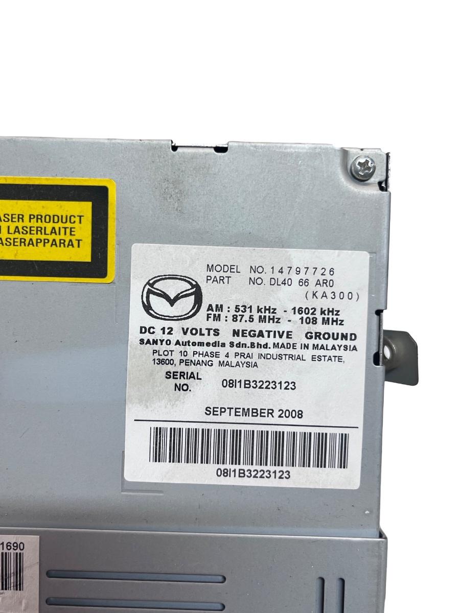 Radio cd MAZDA 2 DE, DH_3 2007 - 2015 DL4066AR0 – foto 3