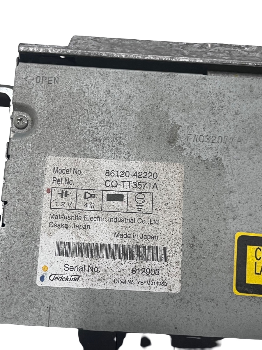 Radio Cd TOYOTA RAV 4 III _A3_ 2005 - 2013 86120-42220 – foto 3