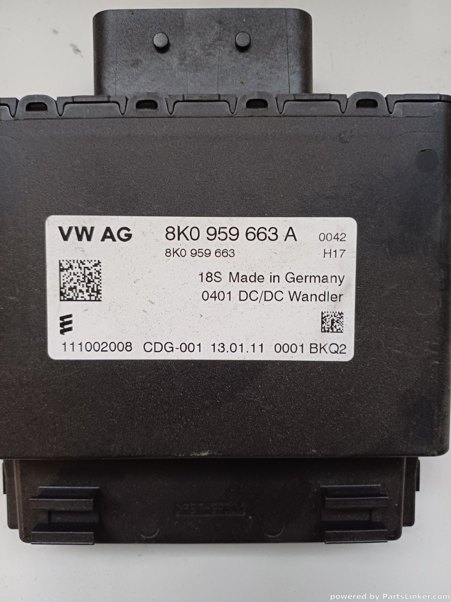 Regulator tensiune AUDI A8 III (4H2, 4H8, 4HC, 4HL) [ 2009 - 2018 ] OEM 8K0959663A – foto 2