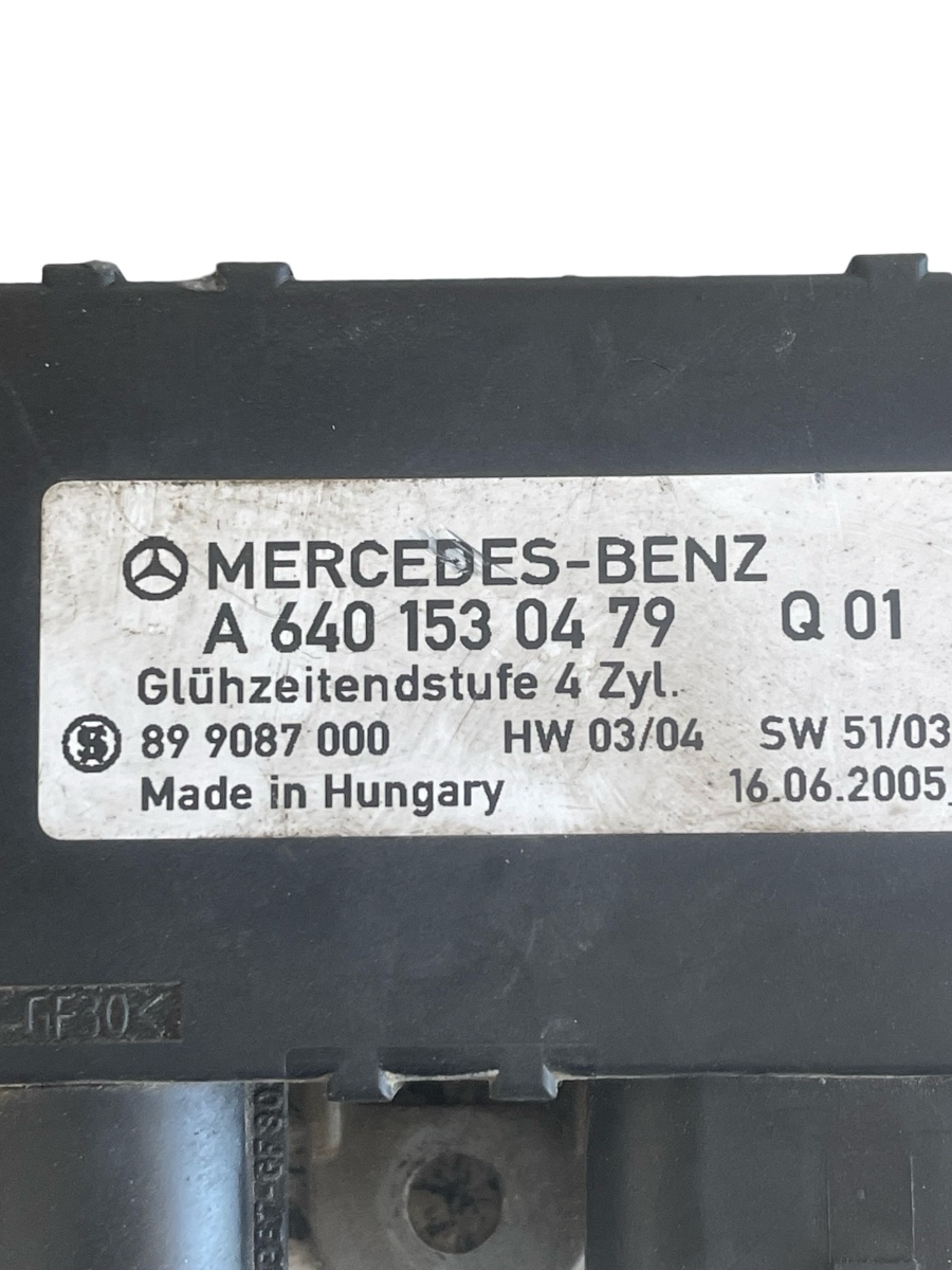 Releu bujii MERCEDES-BENZ A-CLASS II W169 2004 - 2012 2.0 A 180 CDI OM 640.940 A6401530479 – foto 2