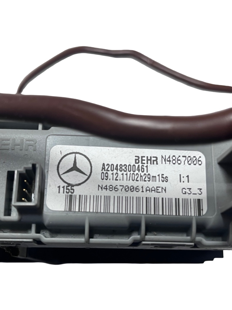 Rezistenta electrica bord MERCEDES-BENZ C-CLASS W204 2007 - 2014 A2048300461 – foto 2