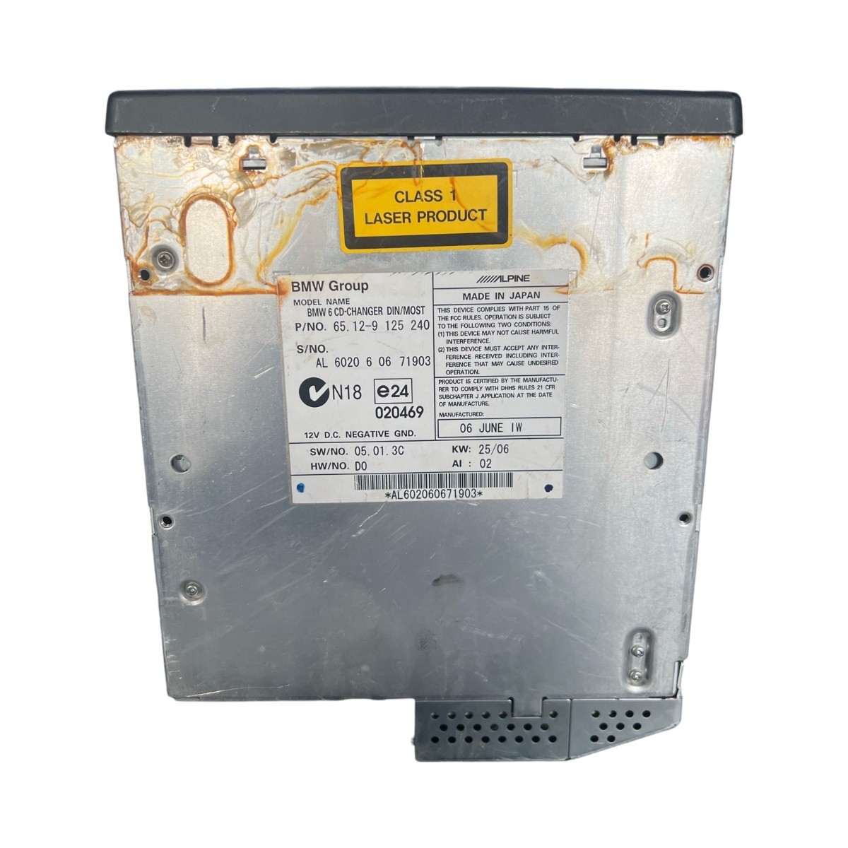 Schimbator CD/DVD BMW 6 E63 2004 - 2010 5.0 M S85 B50 A E24020469 – foto 3