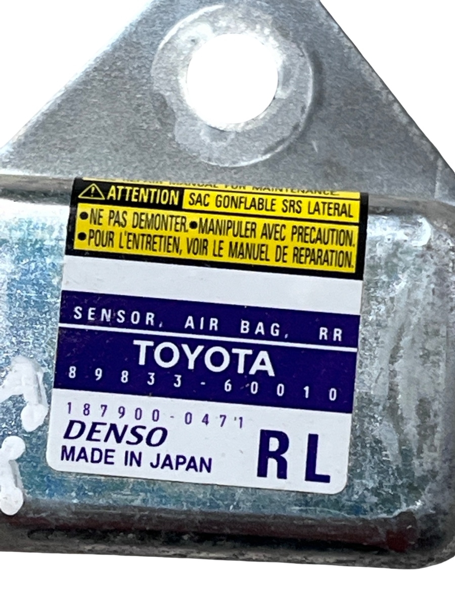 Senzor de impact airbag stanga spate TOYOTA LAND CRUISER LJ12_, KZJ12_, TRJ12_, KDJ12_, GRJ12_ 2002 - 89833-60010 – foto 3