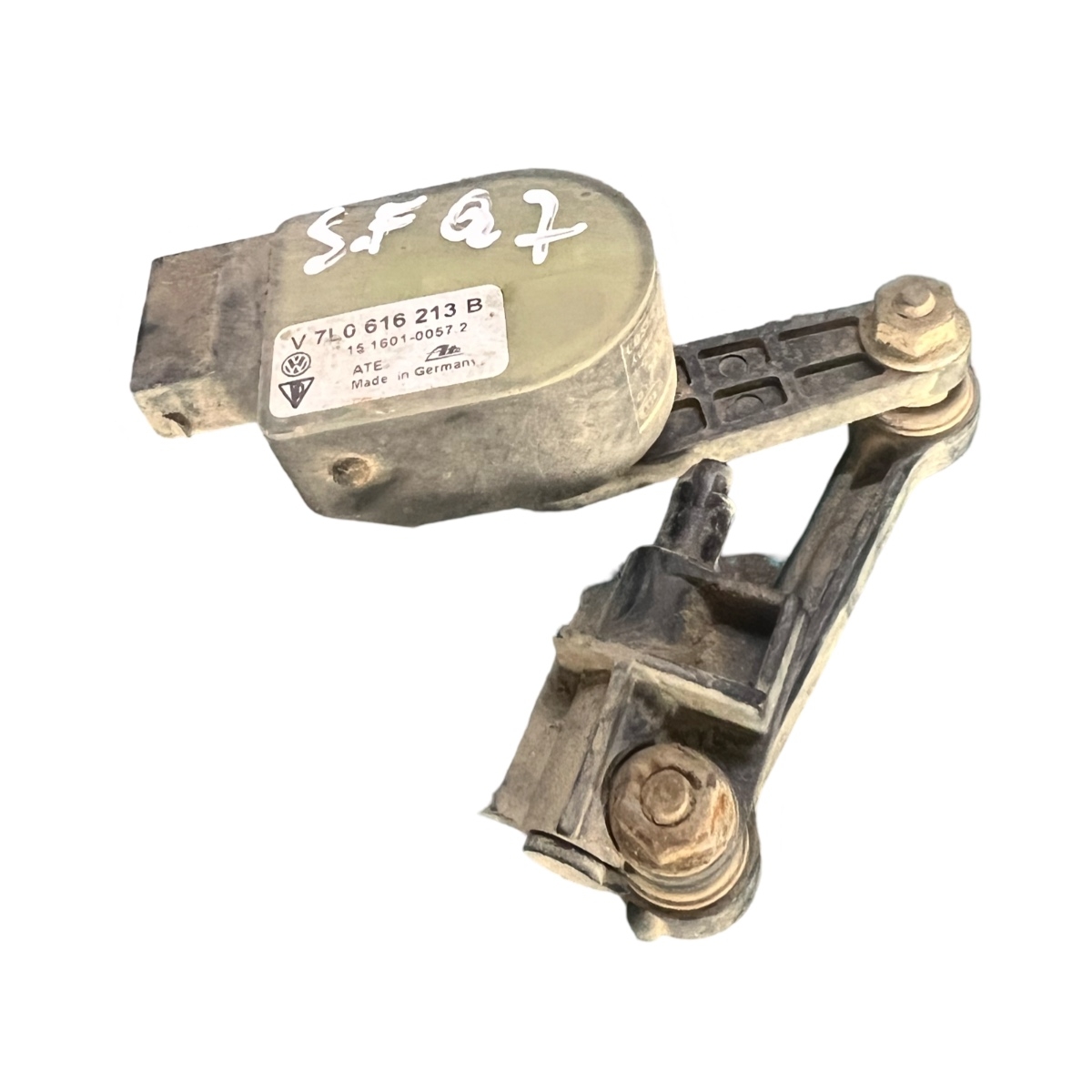 Senzor de inaltime fata suspensie pneumatica stanga fata AUDI Q7 4LB 2006 - 2016 V7L0616213B – foto 2