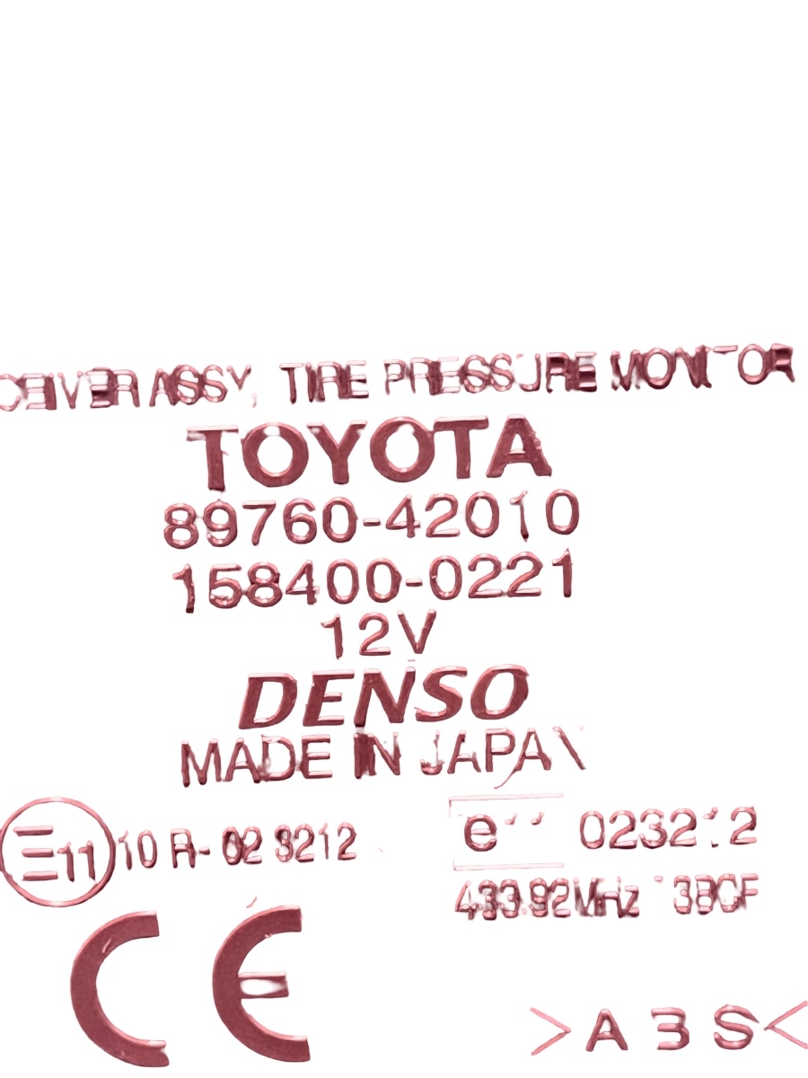 Senzor de presiune in anvelope TOYOTA RAV 4 III _A3_ 2005 - 2013 89760-42010 – foto 3