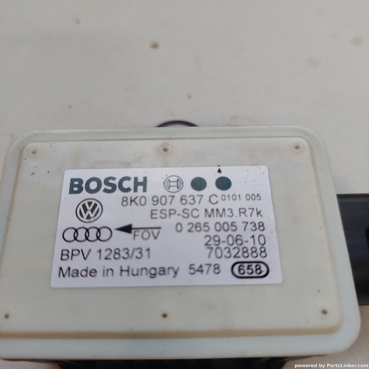 Senzor ESP AUDI A5/S5 (8T3) [ 2007 - 2017 ] OEM 8k0907637c – foto 2