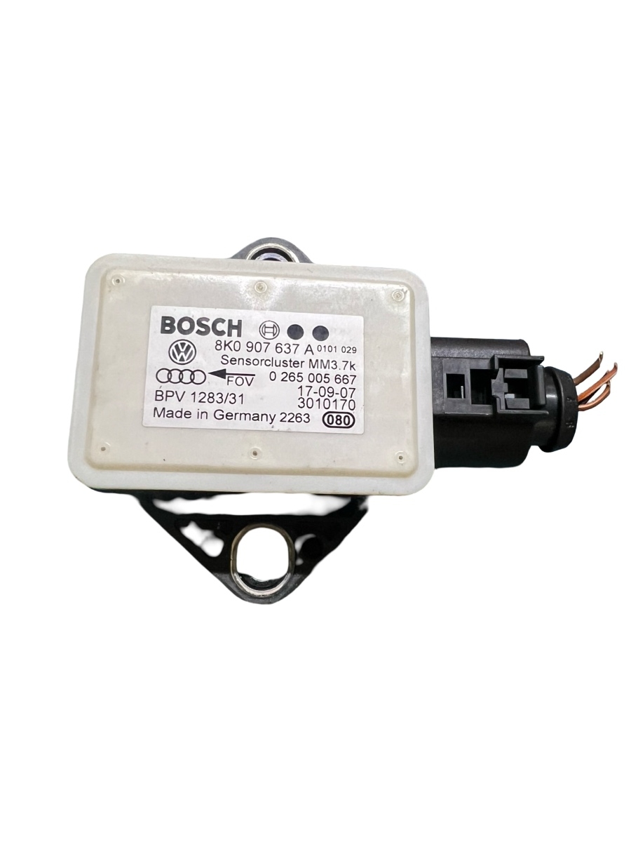 Senzor ESP de viteza la viraje AUDI A5/S5 Sportback 8TA 2009 - 2017, AUDI A4 IV Avant 8K5, B8 2007 - 2015 TDI CAGA, CJCA, CMEA, CMFA BOSCH 0265005667 8K0907637A