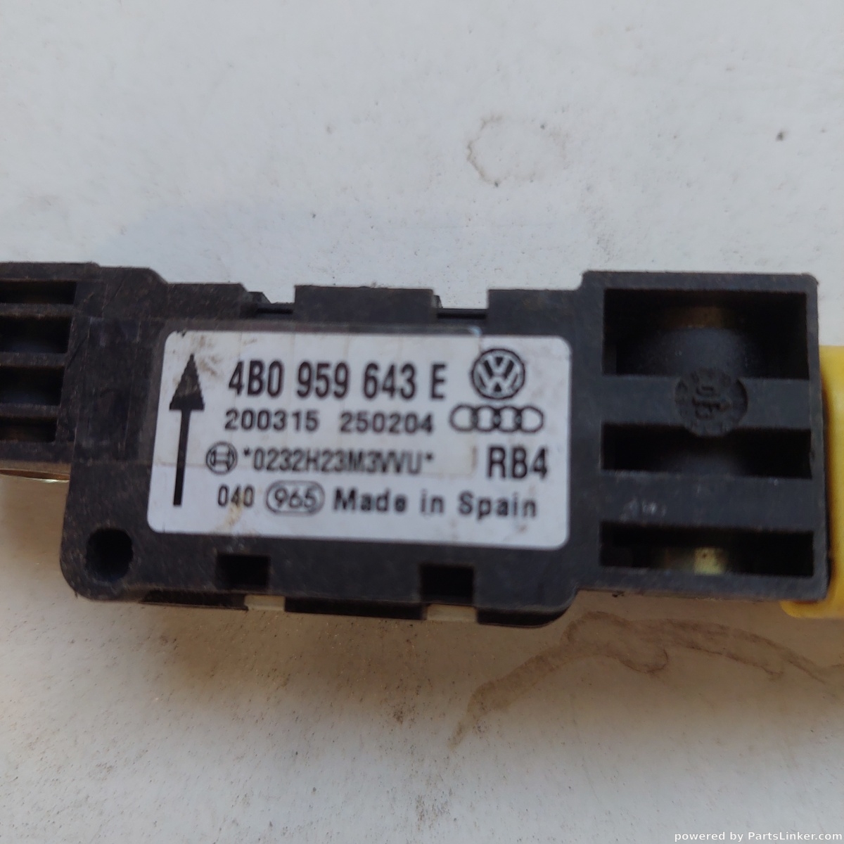 Senzor impact airbag AUDI A8 II (4E2, 4E8) [ 2002 - 2010 ] 4b0959643e – foto 2