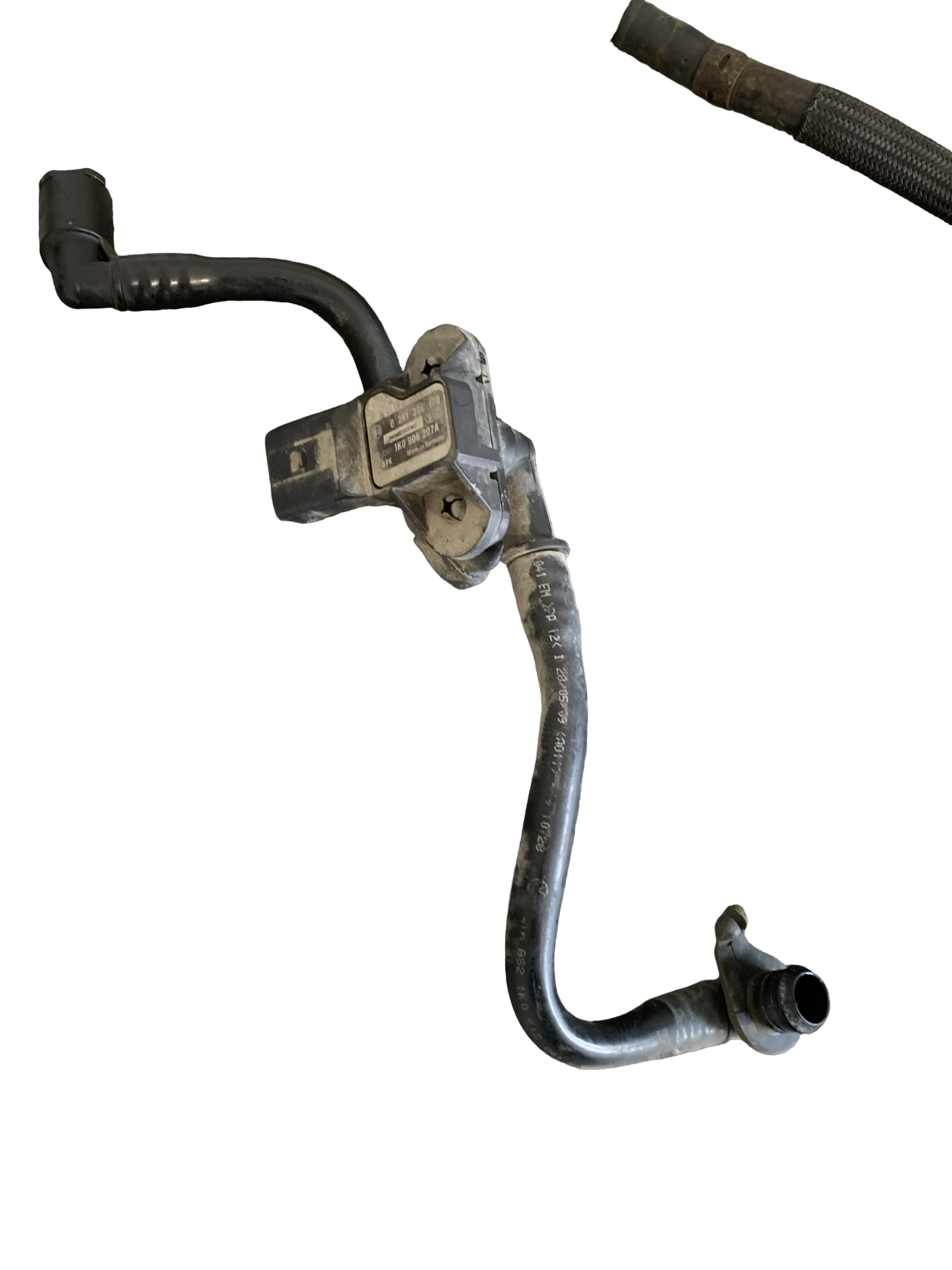 Senzor Presiune + conducta Volkswagen Golf 6 1.4 CAVD TSI 2008–2016 - cod: 0261230170