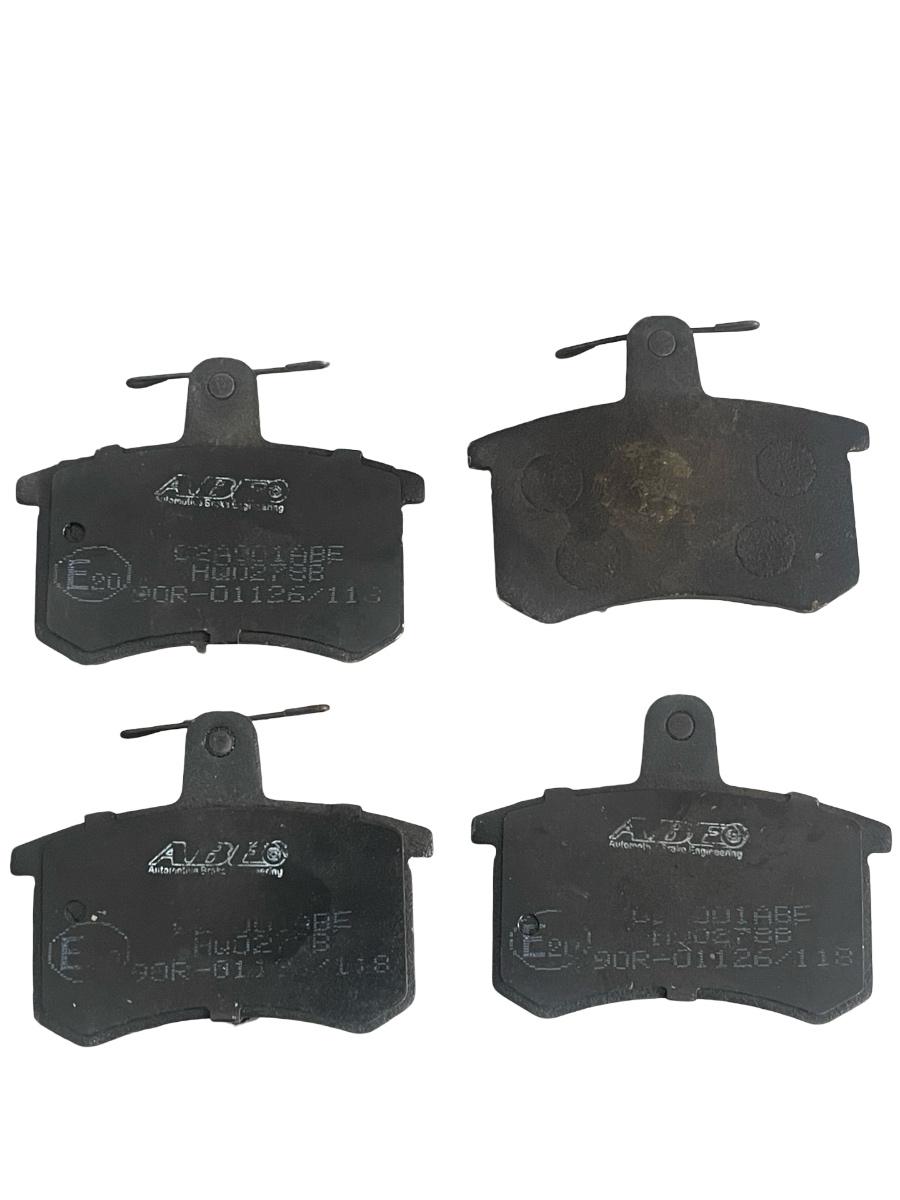 Set placute frana (spate) FIAT CROMA 154 1985 - 1996 2.0 2000 i.e. Turbo 154 A2.000 ABE – foto 4