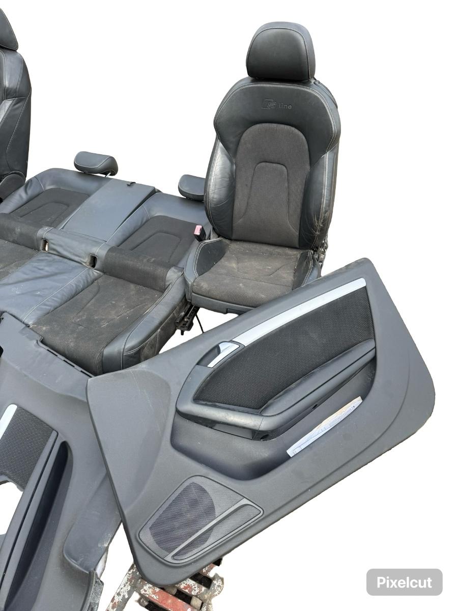 Set scaune auto INTERIOR A5 COUPE 2010 AUDI A5/S5 8T3 SCAUNE DIN FATA PREZINTA UZURA, V line 2007 - 2017 - AMBELE – foto 5