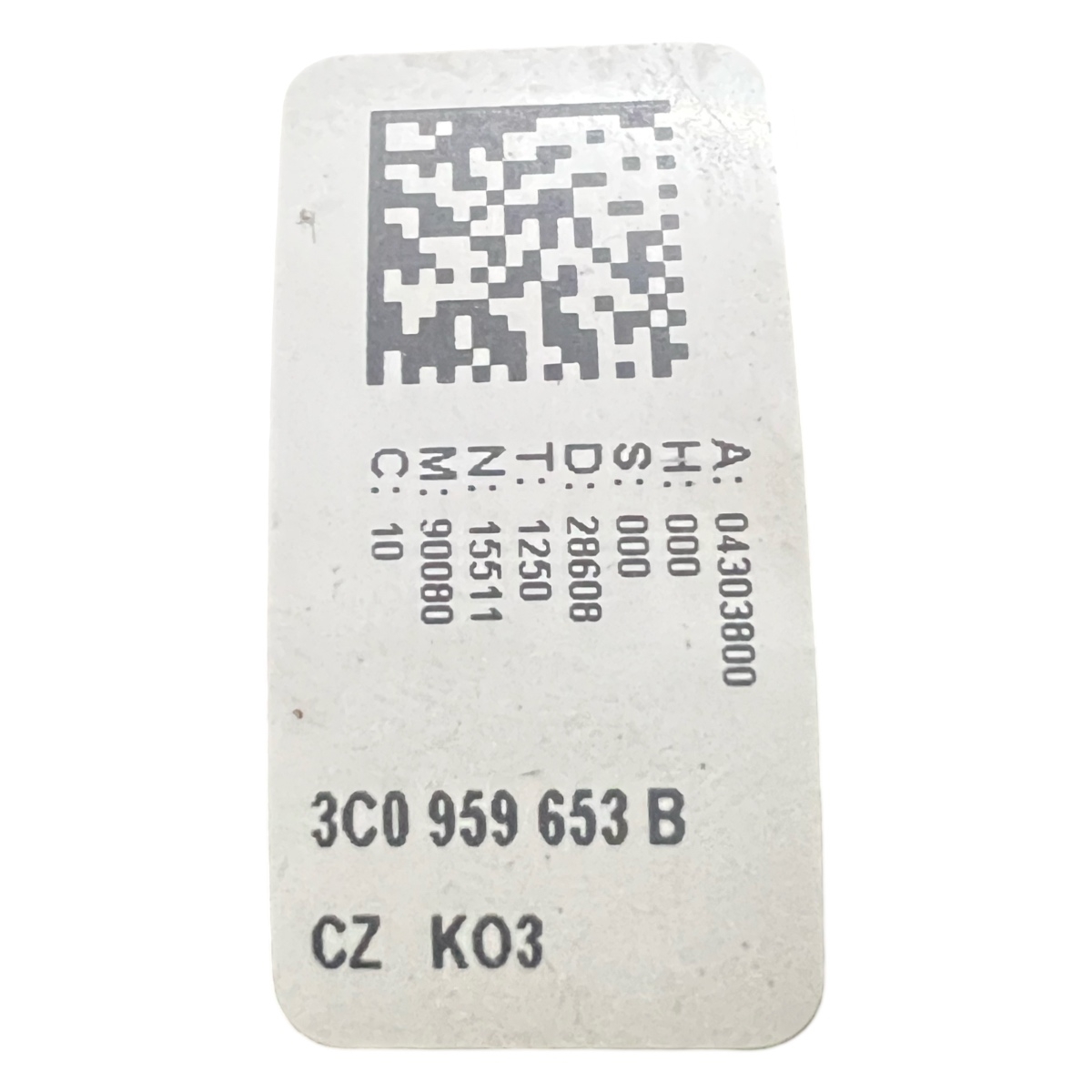 Spirala/bobina airbag (inel SRS)Sp VOLKSWAGEN PASSAT 3C2 2005 - 2010 VAG 3C0959653B – foto 4