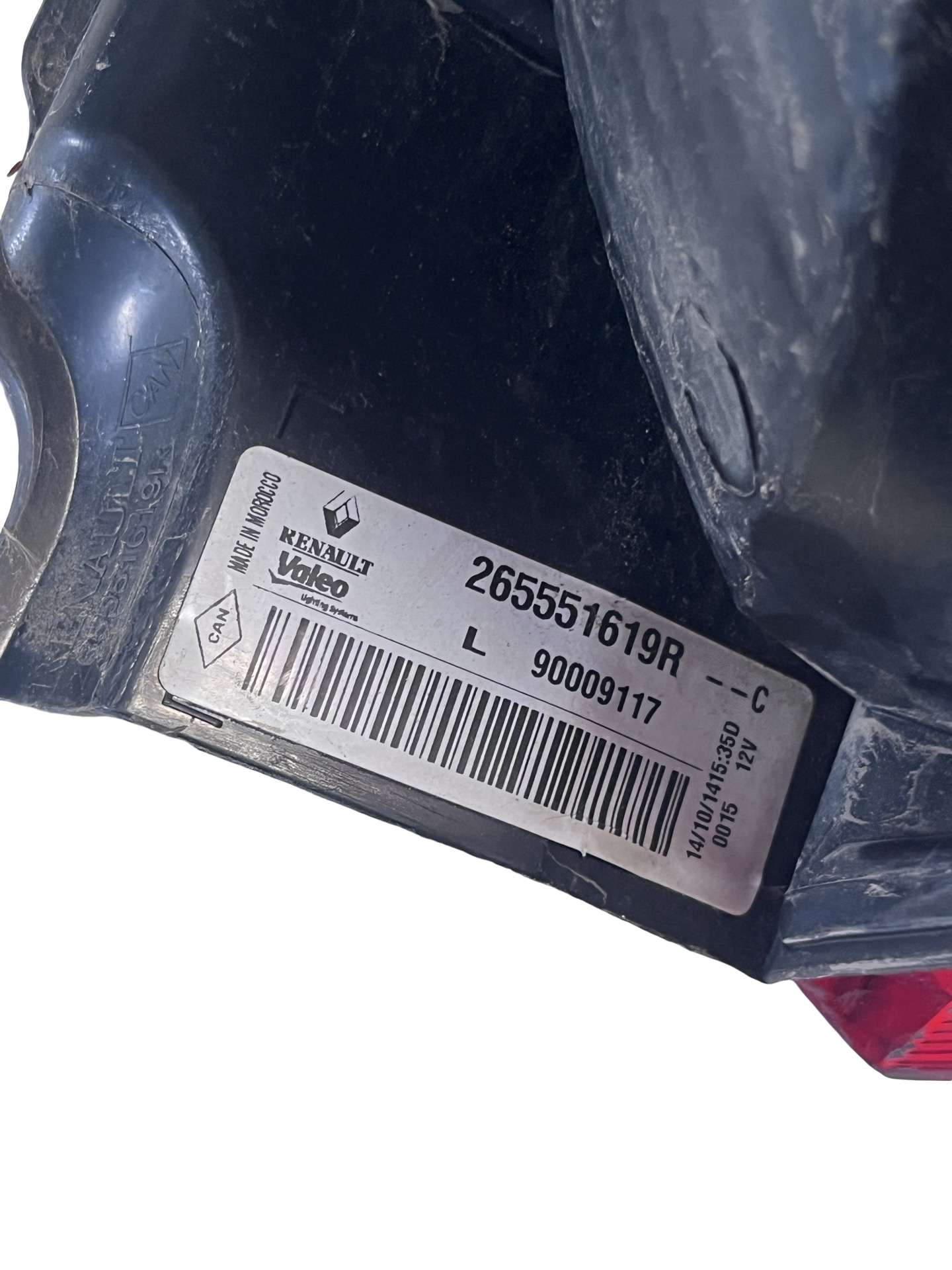 Stop stânga spate ( cu defect )  Dacia Dokker 2022 - cod: 265551619R ciobit – foto 4