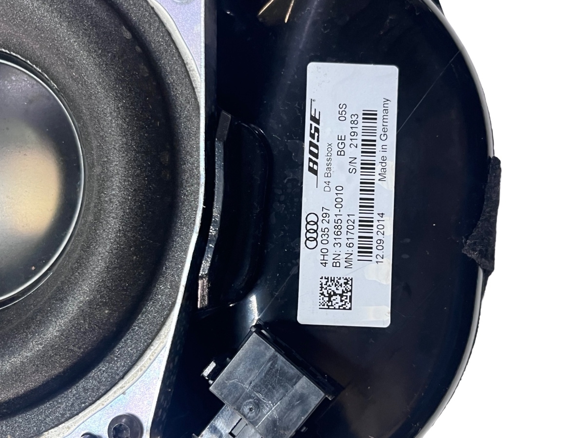 Subwoofer dreapta fata AUDI A8 III 4H2, 4H8, 4HC, 4HL 2009 - 2018 4H0035297 – foto 3