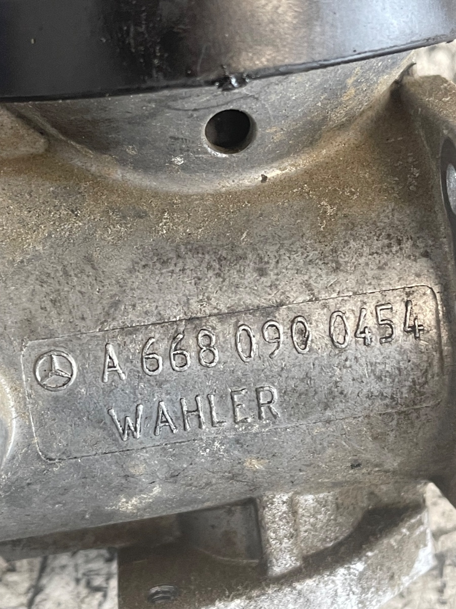 Supapa EGR MERCEDES-BENZ A-CLASS W168 1997 - 2005 1.7CDI  A6680900454 – foto 3