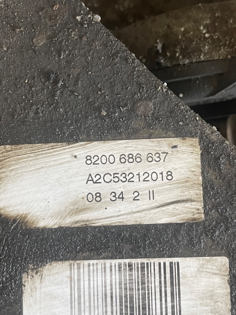 Supapa EGR + suport RENAULT MASTER 2008 2.5D EURO4 8200686637 – foto 3