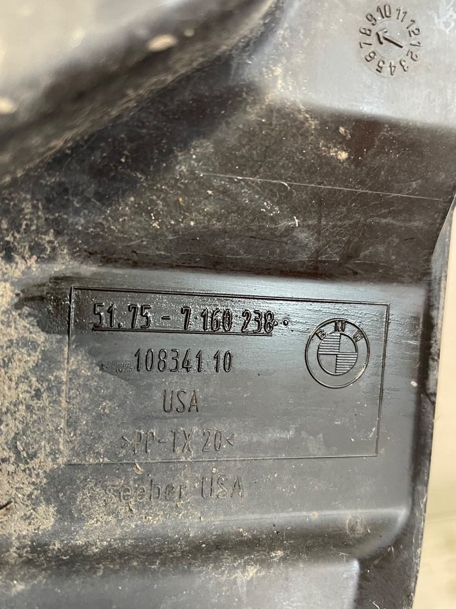 Suport aparatoare noroi fata dreapta fata BMW X5 II E70 2006 - 2013 7160238 – foto 3