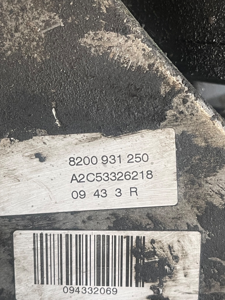 Suport + EGR RENAULT MASTER 2008 2.5D EURO4 8200931250 – foto 3