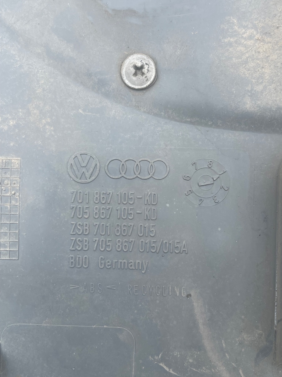 Tapiterie panou portiera fata stanga VOLKSWAGEN TRANSPORTER IV Box 70XA 1990 - 2003 701867105 – foto 3