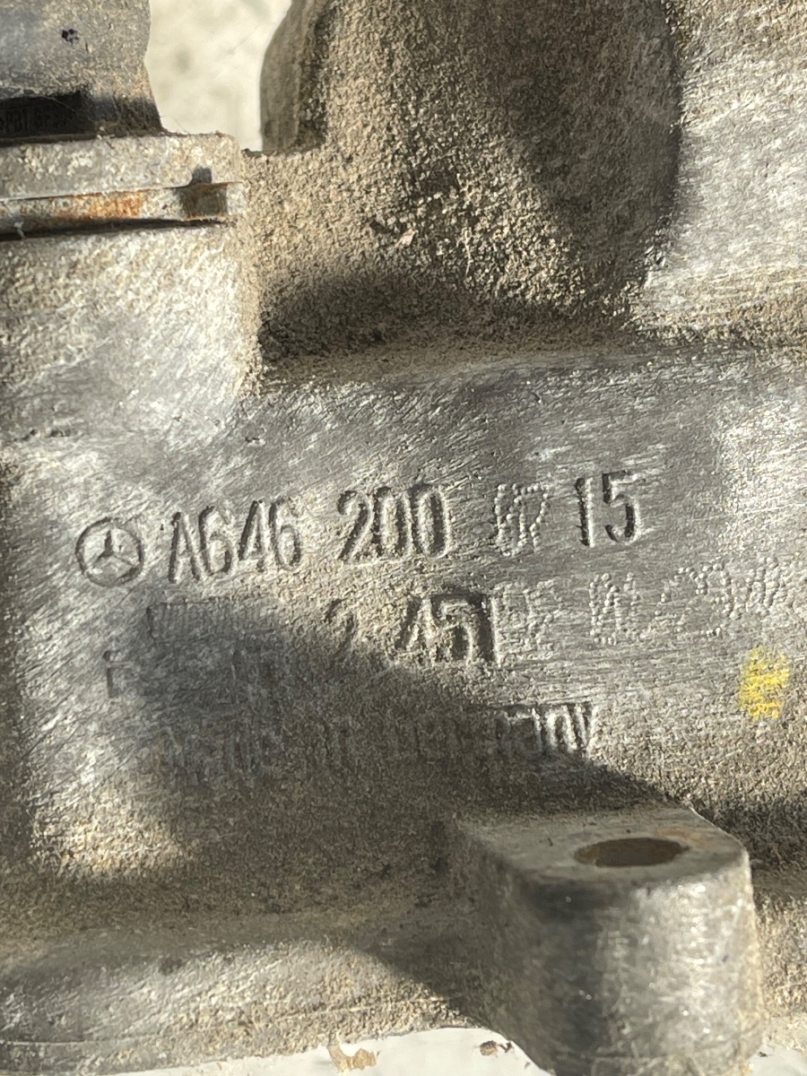Termostat + furtun apa MERCEDES-BENZ C-CLASS II W203  2000 - 2007 A2045010582 / A6462000715 – foto 3