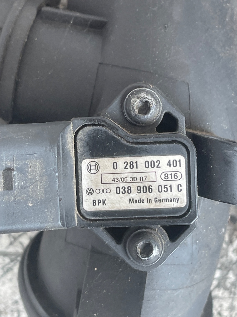 Tub admisie aer  cu senzor VOLKSWAGEN GOLF V 1K1 2003 - 2009 1.4 TSI BLG 0281002401 – foto 4
